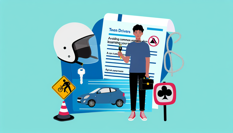 Avoiding Common Mistakes When Insuring Your Teen Driver