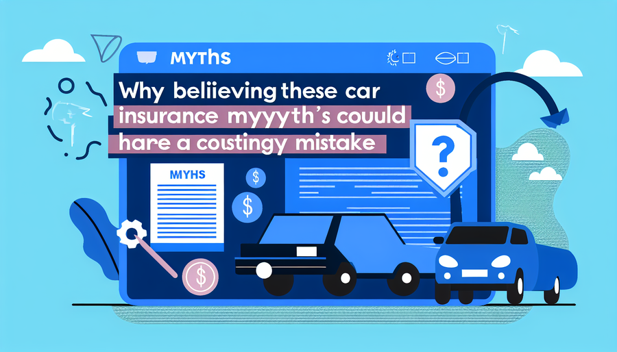 Why Believing These Car Insurance Myths Could Be a Costly Mistake